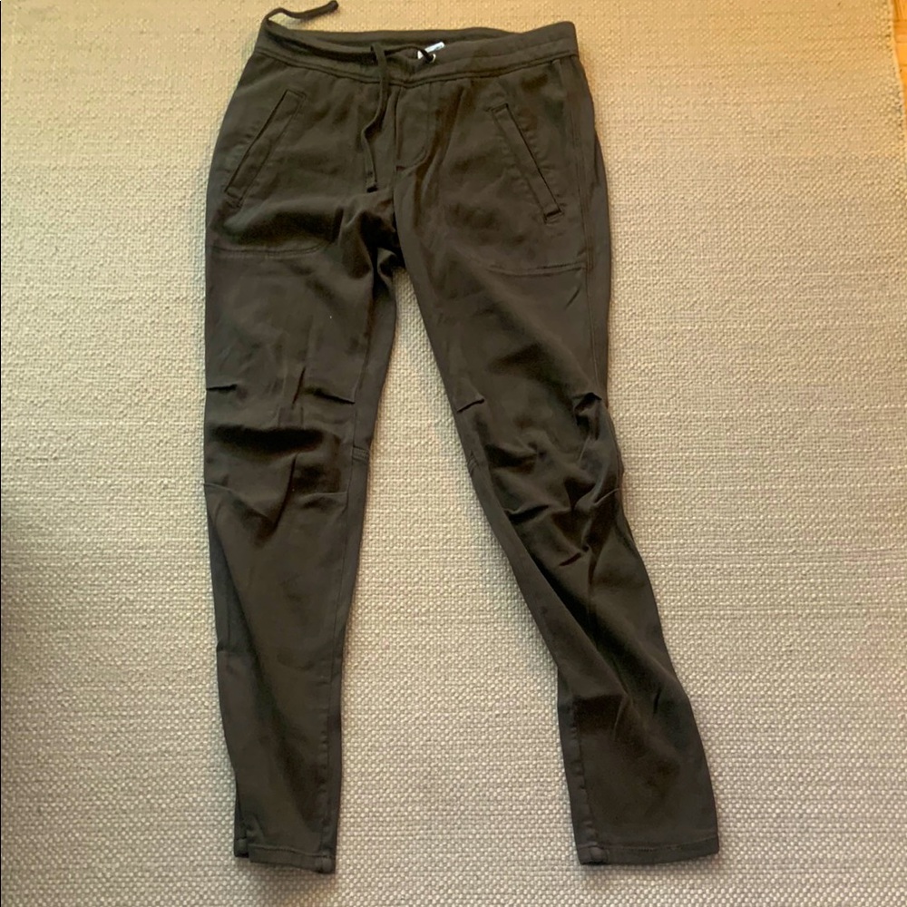 James Perse soft drape pants  in Smoky Green